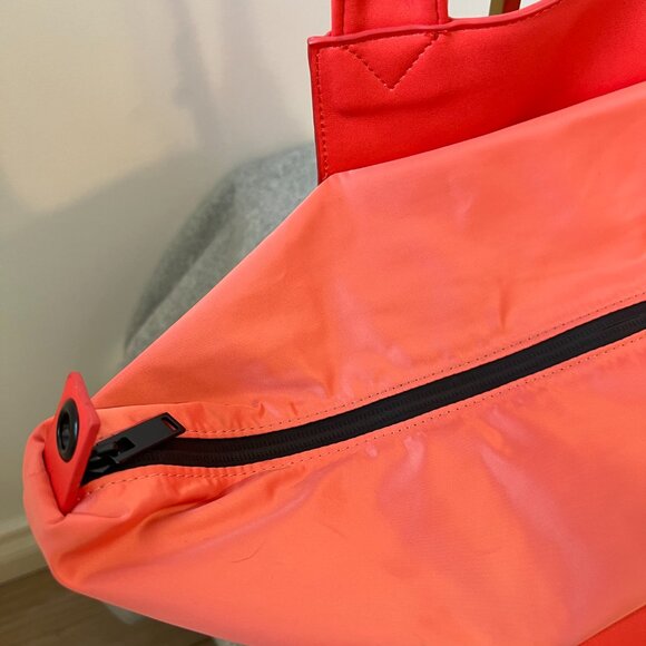 🧡Conquer Your Day in Style: M&S Collection Stormwear Shopper Vibrant Orange BAG - Picture 7 of 14